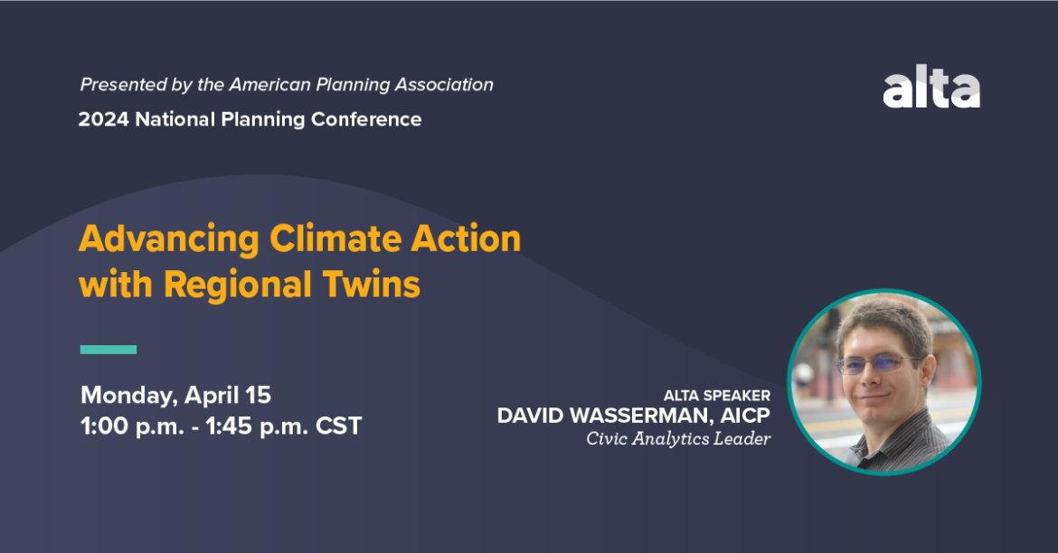 Find us at the 2024 APA National Planning Conference — Alta Planning
