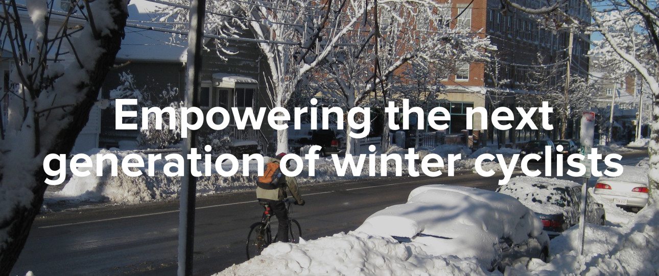 Empowering the next generation of winter cyclists